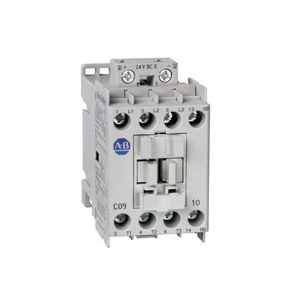 Allen-Bradley contactor 100-C09EJ10, 9A, 3-pole, IEC, ensures dependable motor control and suits industrial automation.