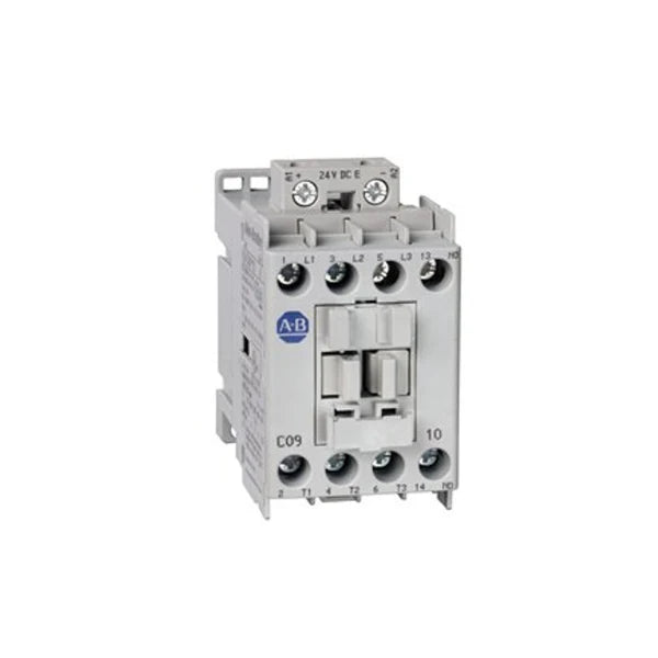 Compact Allen Bradley contactor 100-C09EJ300, 3-pole, 9A, with 1 NO contact, perfect for efficient motor control applications.