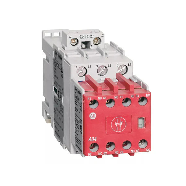 Allen-Bradley 100S-C30EJ14BC motor starter, 30A capacity, 24V DC coil, reliable motor management