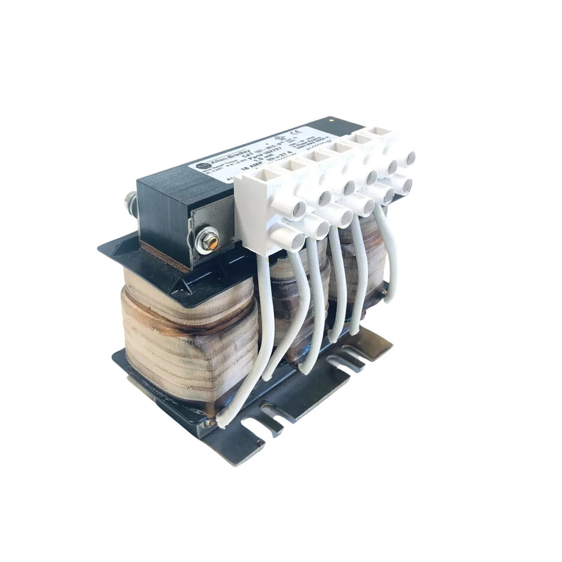 Allen-Bradley 1321-3R18-B line reactor for AC drives, 18A, 3-phase, efficient power quality enhancer, 1.5mH inductance