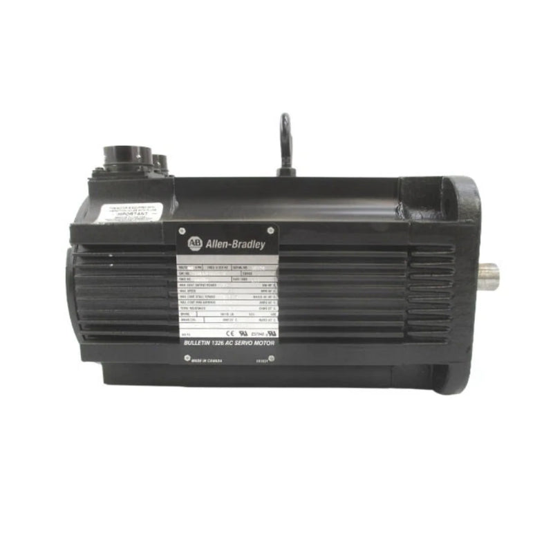 Allen-Bradley 1326AB-B515E-21 servo motor, 10.4 Nm torque, 3000 RPM speed, 460 V power, resolver feedback