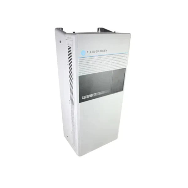 Allen-Bradley 1336S-B050-AA-DE AC drive, 50A, sensorless vector control, ideal for high-performance motor applications.