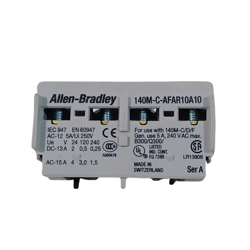 Allen-Bradley 140M-C-AFAR10A10 trip-indicating auxiliary contact for circuit breaker