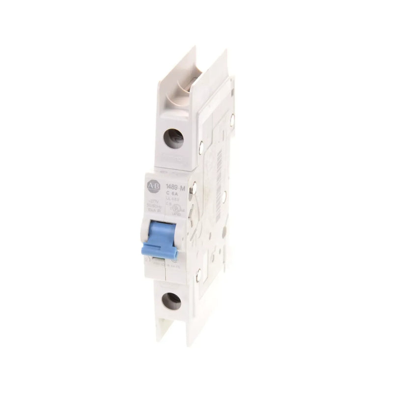 Allen-Bradley Circuit Breaker 1489-M1C060, 1-pole, 6A, Trip Curve C, industrial use, box of 2 units included