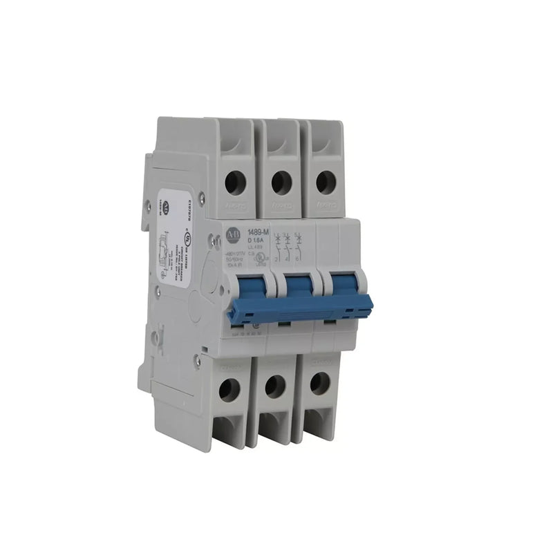 Allen-Bradley 1489-M3C200, 3-Pole, 20A, Trip Curve C, Circuit Breaker for Commercial and Industrial Use