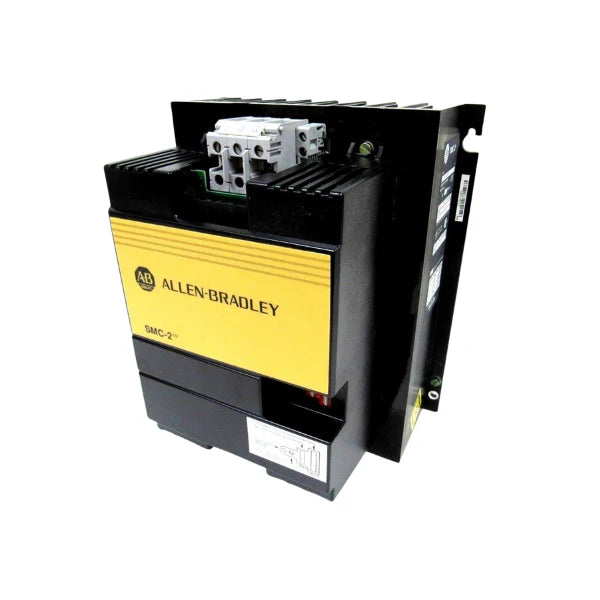Solid-state motor controller Allen-Bradley 150-A68NB SMC-3 with 85A capacity for industrial use.