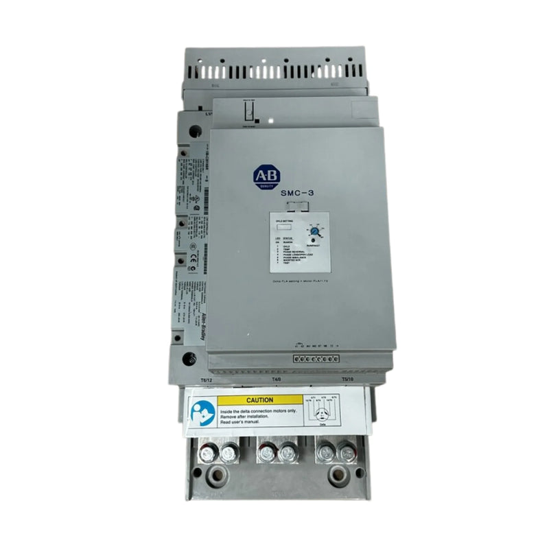 Allen-Bradley 150-C201NBR SMC-3 soft starter, 201A, 480V, 24V AC/DC control