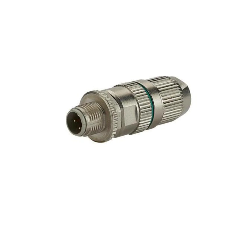 Allen-Bradley 1585D-M4DC-SH M12 IDC connector, 4-pin, straight male, shielded, industrial use