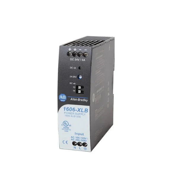 Allen-Bradley 1606-XLB120E, high-performance compact power supply for industrial systems, offering efficiency and reliability.