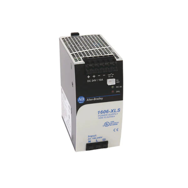 Alternative text placeholder for an industrial power supply product, showcasing features and technical specifications.