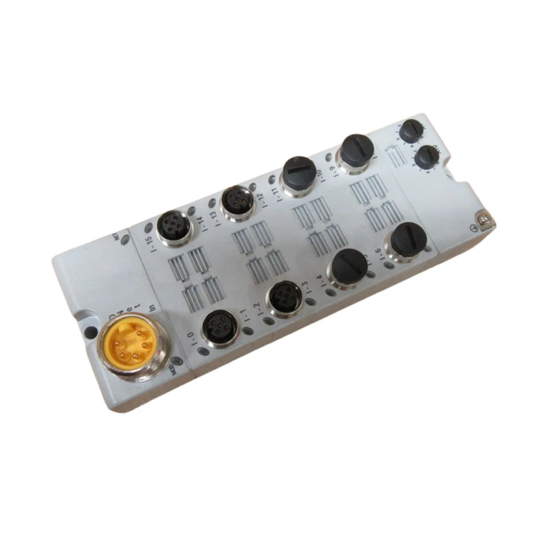 Allen-Bradley 1732D-IBDPM12MND I/O module, 16 inputs, 24V DC, M12 connectors, mini-style network type