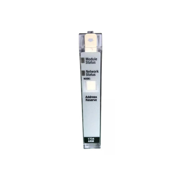 Allen-Bradley 1734-ARM POINT I/O Module ensures slot reservation and easy system upgrades, compact design, no rewiring.