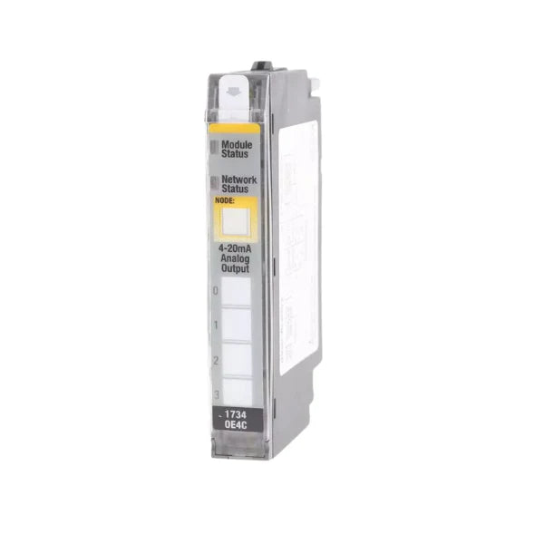 Allen-Bradley 1734-OE4CK analog output module, 4 channels, for efficient POINT I/O system integration.