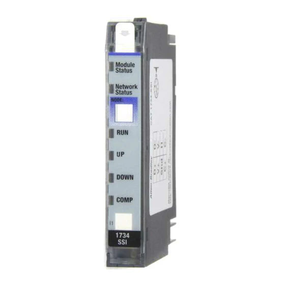 1734-SSI Allen Bradley compact module for high-performance data collection in industrial automation systems.