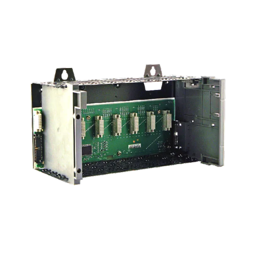 Allen-Bradley 1746-A7 SLC 500 modular chassis for PLCs, supporting processors and modules in industrial systems.