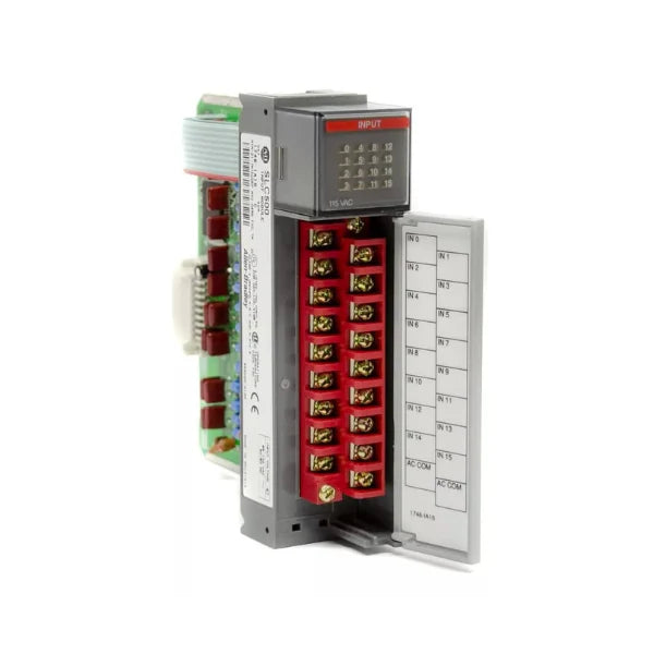 Allen-Bradley 1746-IA16 module, SLC 500 with 16 AC digital inputs for industrial automation applications