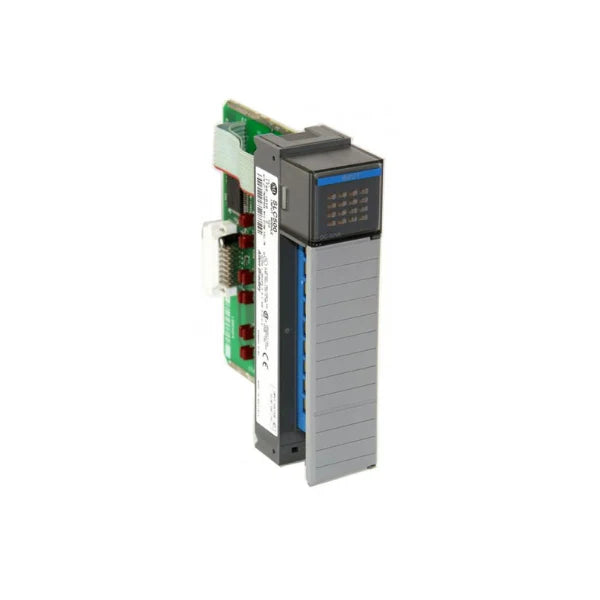 Allen-Bradley 1746-IB16 module with 16 DC inputs for SLC 500 PLCs, ensures efficient and reliable system integration.