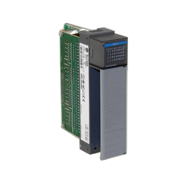 Allen-Bradley 1746-IV32 module offers high-density 32-channel DC inputs for SLC 500 systems.