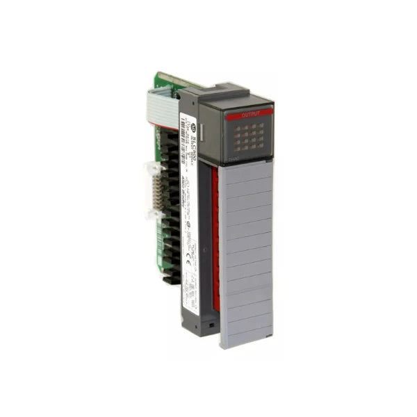 Allen-Bradley 1746-OA16 Digital AC Output Module with 16 outputs for SLC 500, supports 85-265V, industrial use.