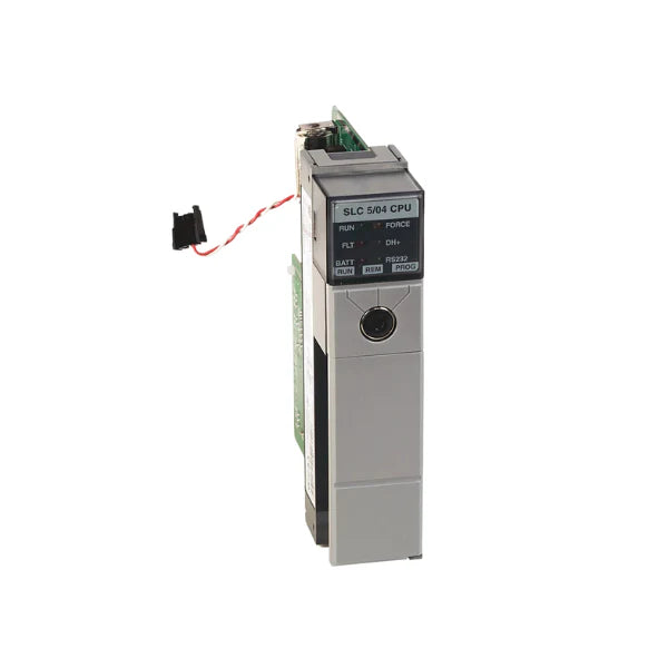 Allen-Bradley 1747-L542 processor, SLC 5/04, 32K memory, industrial automation, legacy system support, reliable control.