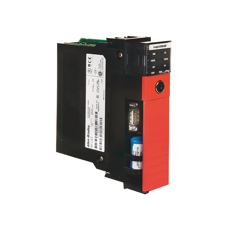 Allen-Bradley 1756-L62S ControlLogix safety controller with 2 MB memory for industrial automation safety.