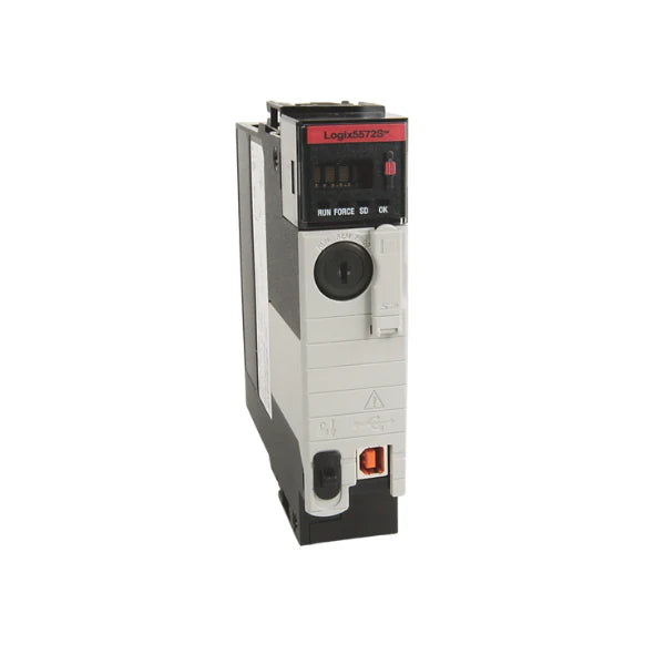 Allen-Bradley 1756-L72S Safety Processor with 2MB memory for advanced industrial automation applications.
