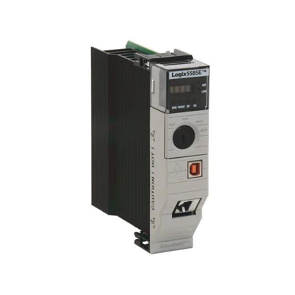 Allen-Bradley 1756-L82E controller, equipped with Intel Core i7 and Ethernet, for advanced industrial control solutions.