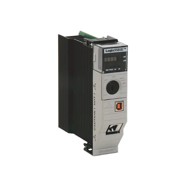 Allen-Bradley 1756-L85E ControlLogix 5580, Ethernet/IP processor, ideal for high-performance automation systems.