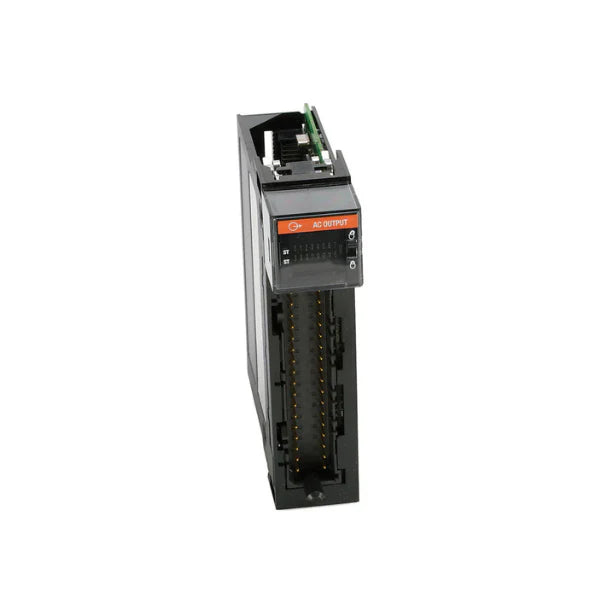 Front view of the Allen-Bradley 1756-OA16I isolated output module suited for ControlLogix PACs, showcasing superior design