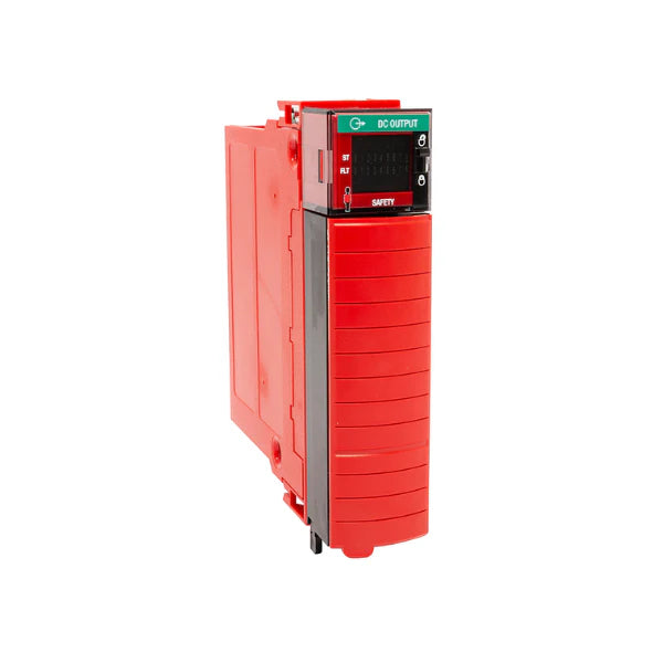 Allen-Bradley 1756-OBV8S module, 8 outputs, 24V DC, for effective industrial safety and control systems