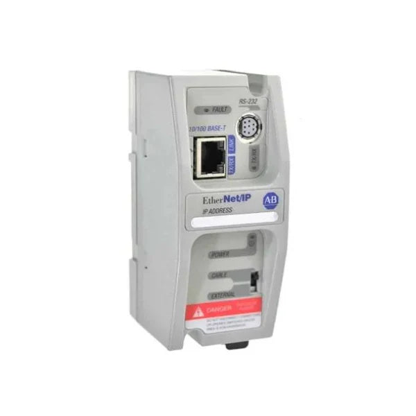 Allen-Bradley 1761-NET-ENI interface module for MicroLogix PLCs enabling network communication