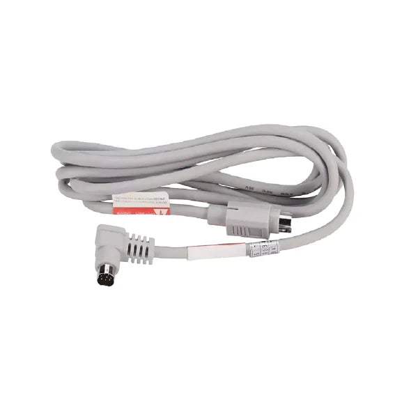 1761-CBL-PM02 cable, 8-pin Mini-DIN to 9-pin D-Shell, 2 meters, connects MicroLogix PLC to PC with RS-232.