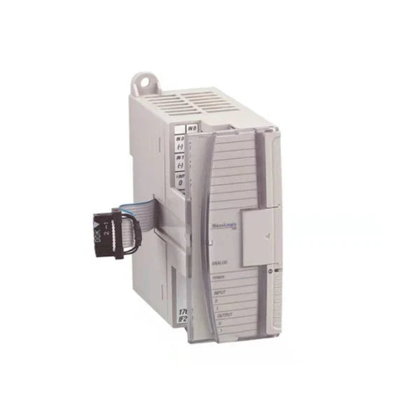 Allen-Bradley 1762-IQ8 module, 8-point input, 24V DC sink/source, compatible with MicroLogix PLCs.