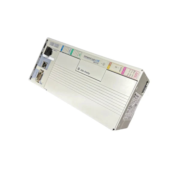 Allen-Bradley CompactLogix controller with built-in I/O and Ethernet for industrial automation