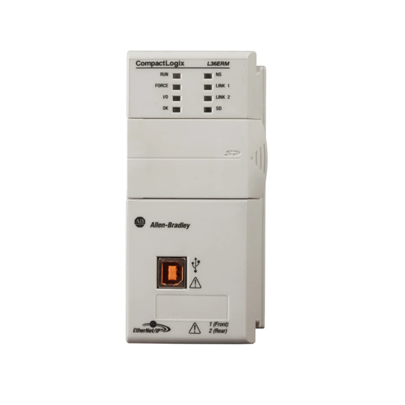 Allen-Bradley 1769-L33ERMK, 2MB memory, 8-axis motion, dual Ethernet, coated for harsh conditions