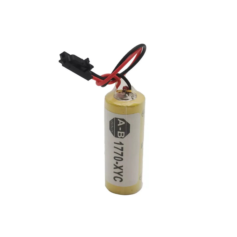Allen-Bradley 1770-XYC battery offers long-lasting power for PLC-5 processors, ensuring reliable operation.