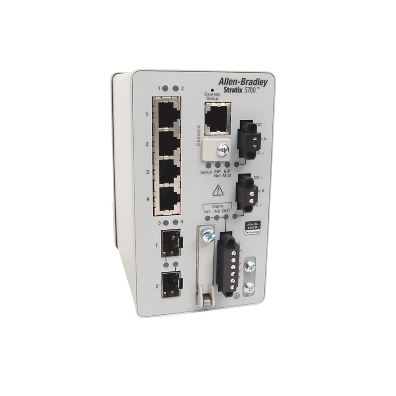 Allen-Bradley 1783-BMS06SGA Ethernet switch, managed, 6-port, ideal for reliable industrial network performance.