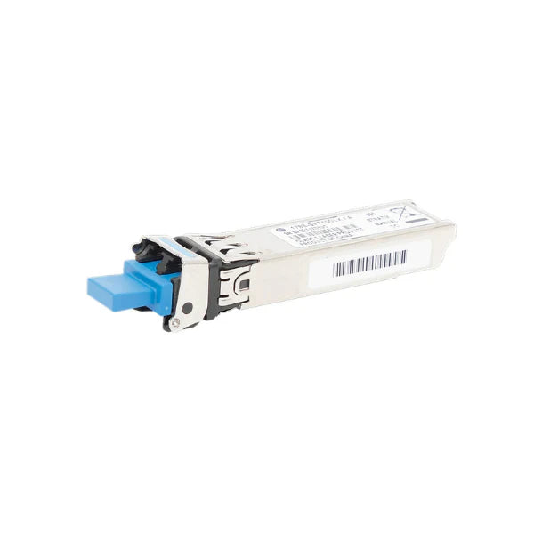 Allen-Bradley 1783-SFP100LX enhances long-distance fiber communication in industrial settings.