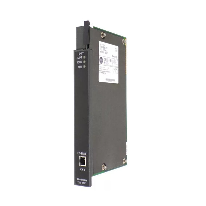 Explore the Allen-Bradley 1785-ENET-C, a compact industrial communication device designed for reliability and robust performance in industrial environments.