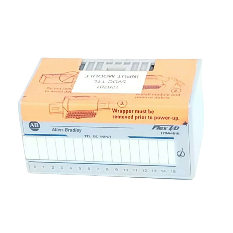 Allen-Bradley 1794-IG16 TTL input module with 16 inputs, 5V DC for high-speed performance