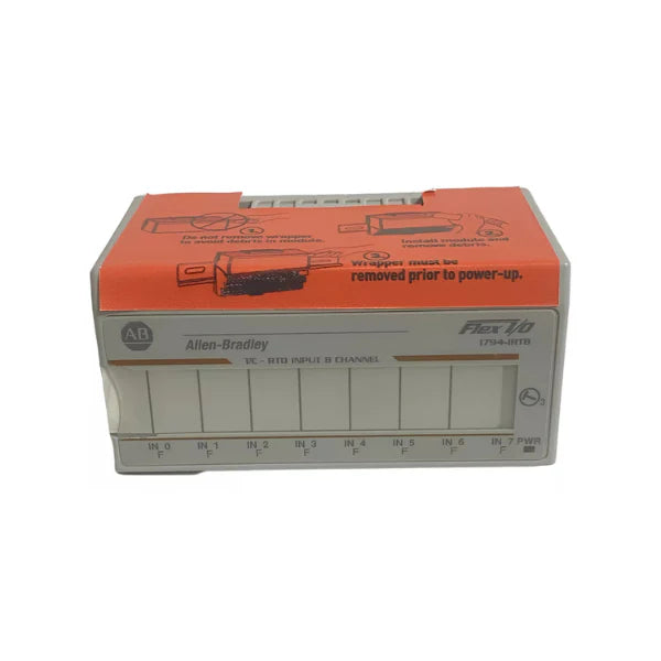 Allen-Bradley 1794-IRT8 Flex I/O module, 8-channel RTD input for precise temperature and signal monitoring