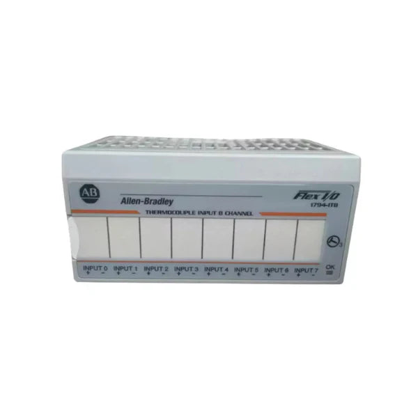 Allen-Bradley 1794-IT8 analog input module for Flex I/O, perfect for industrial temperature monitoring.