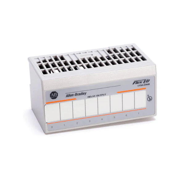 Allen-Bradley 1794-OW8 digital output module, 8 channels, 24V DC, ideal for automation control and signal management.