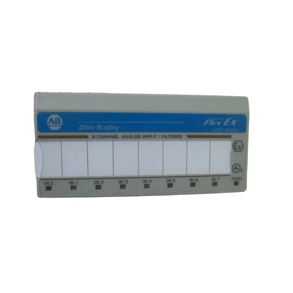 Allen-Bradley 1797-IE8NF Analog Input Module with 8 channels for precise, industrial data collection.
