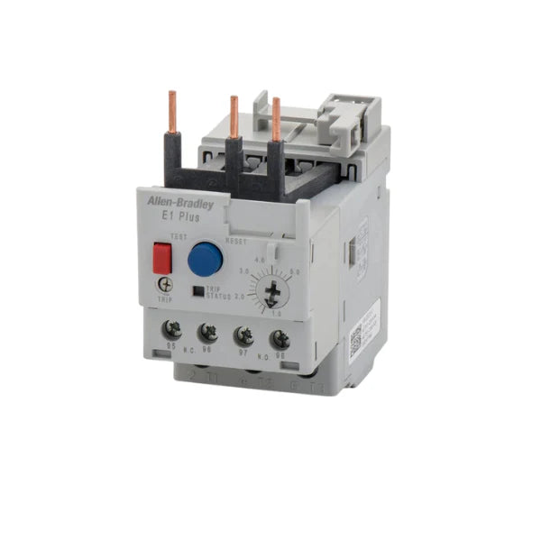Allen-Bradley 193-1EECB relay, 0.4–2 A, Class 10, manual/auto reset, 3-pole, compact, robust motor protection.
