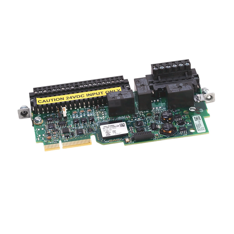Allen-Bradley 20-750-1132D-2R I/O module with analog digital inputs outputs, 115V AC