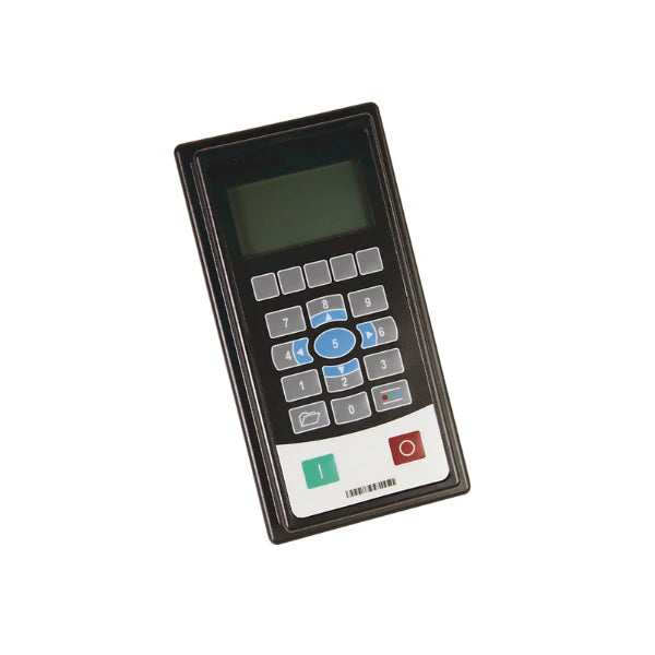 Allen-Bradley 20-HIM-C6S HIM, LCD display for configuring and monitoring PowerFlex drives in industrial settings.