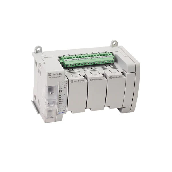Allen-Bradley 2080-LC50-24QBB Micro850 PLC for efficient automation with 24 I/Os and EtherNet/IP connectivity.
