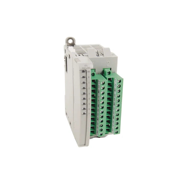 Allen Bradley 2085-IF8 module provides precise analog input for industrial control systems.