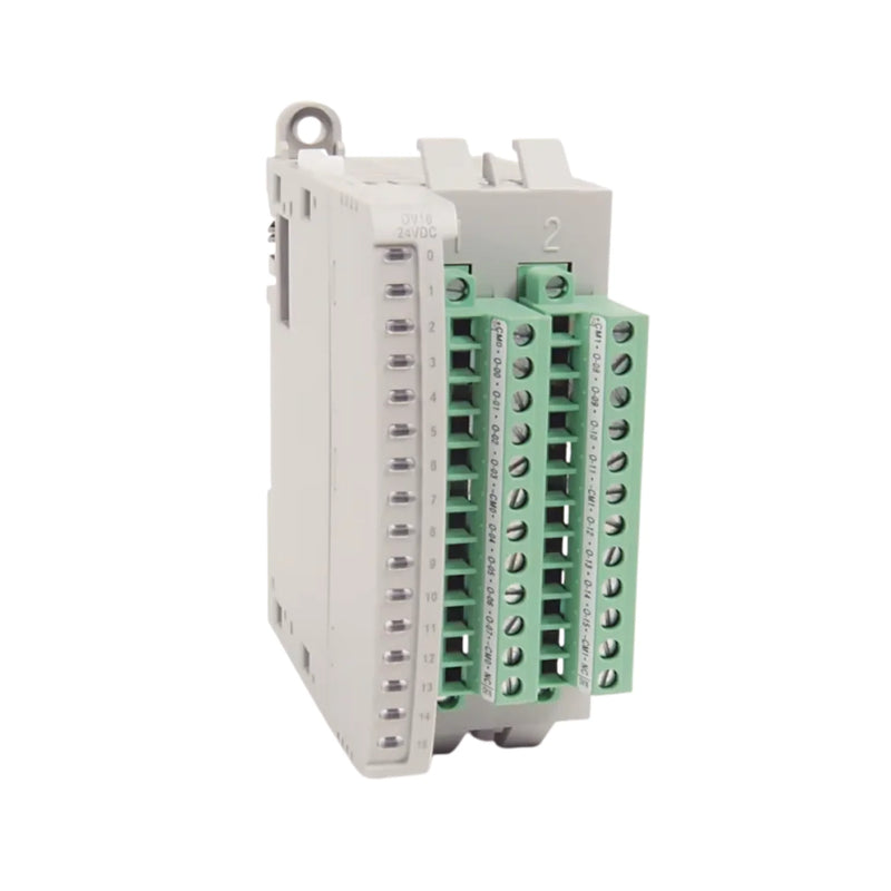 Allen Bradley 2085-OV16 16-point digital output module for Micro800, 12/24VDC operation